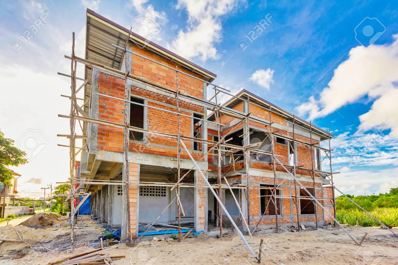 Bouwproject in uitvoering